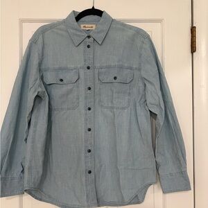 Madewell Light Blue Denim Shirt